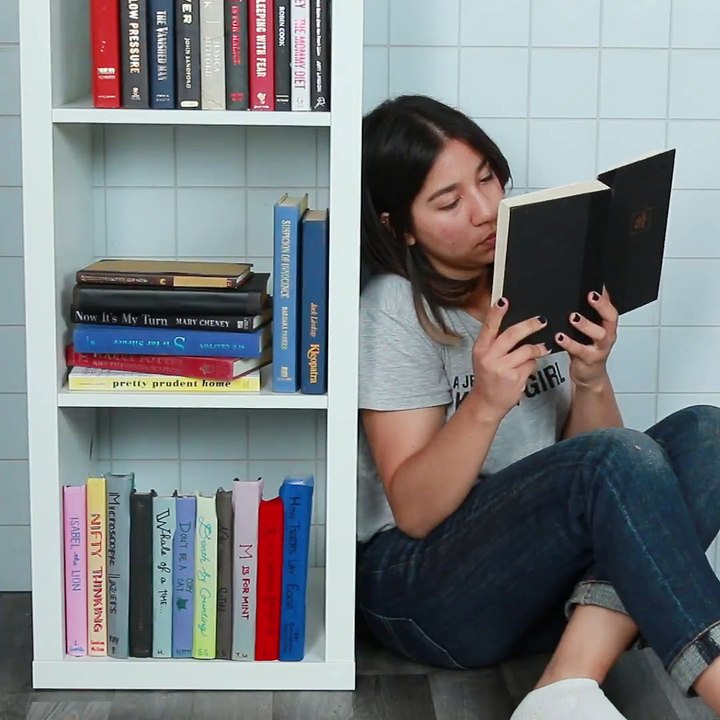 Turn a ho-hum bookcase into a cozy storage bench or window seat—in just an hour!Here's how to make it: bzfd.it/2rqkeZM