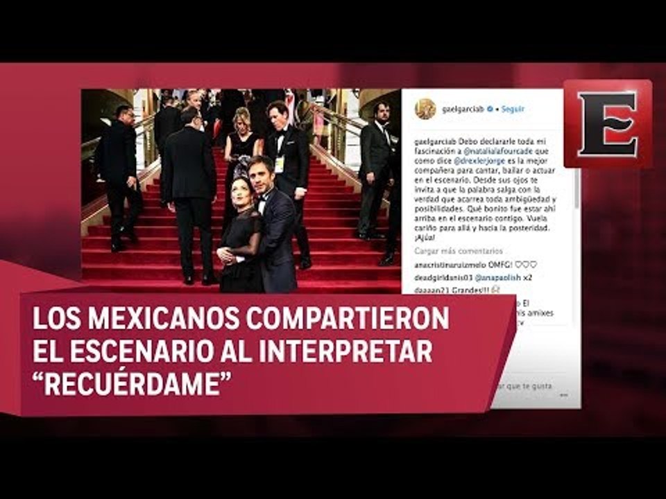 Gael García dedica bellas palabras a Natalia Lafourcade