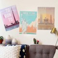 Is your home looking more like a dorm room? Upgrade your posters with this custom mat & frame project!