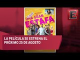 Presentan la película 'Casi una gran estafa'