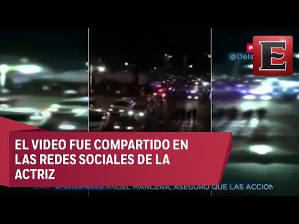 Bárbara Mori denuncia presunto secuestro de víveres por parte del gobierno