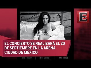 Demi Lovato pospone conciertos en México por problemas de producción
