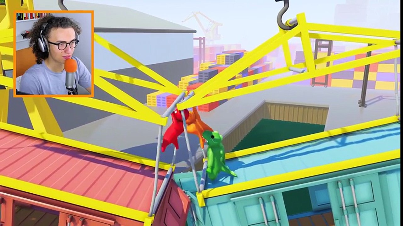 1 WRONG MOVE FAIL! (Gang Beasts)