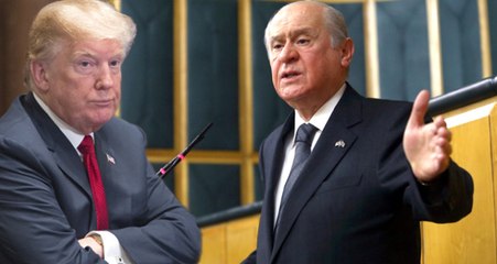 Kral Selman'a ''Biz Olmasak 2 Hafta Bile Dayanamazsın'' Diyen Trump'a Bahçeli'den Cevap: Skandaldır