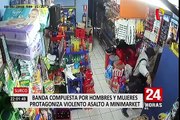 Surco: seis ladrones roban más de cinco mil soles en minimarket