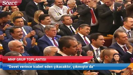 Bahçeli: 'Davet verince icabet eden çıkacaktır, çıkmıştır da'