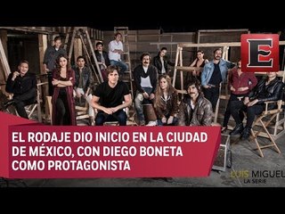 Inician grabaciones de la serie de Luis Miguel