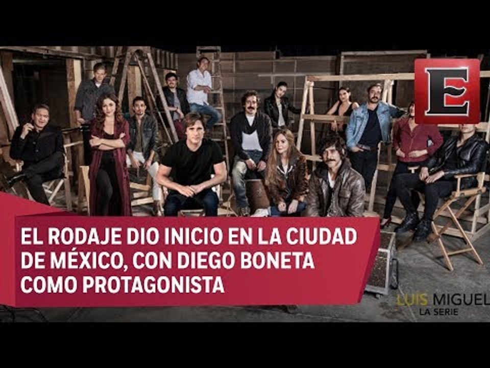 Inician grabaciones de la serie de Luis Miguel