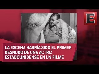 Descubren desnudo inédito de Marilyn Monroe en 'Vidas Rebeldes'