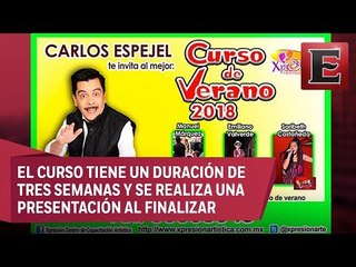 Carlos Espejel habla de su curso de verano para niños