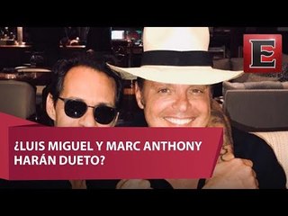 Luis Miguel y Marc Anthony  rompen las redes con peculiar fotografía
