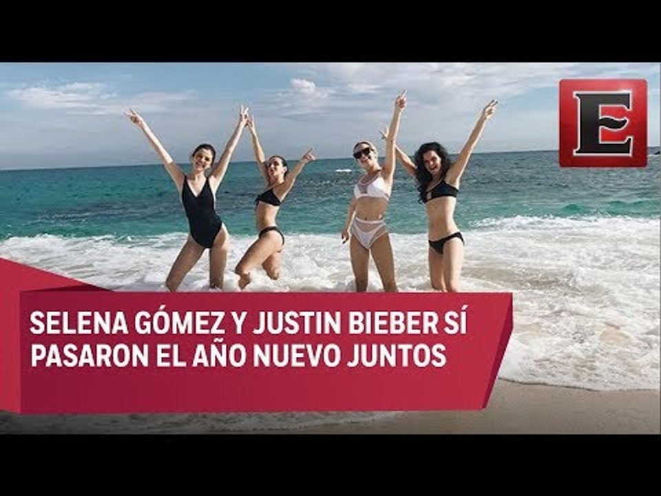 Selena Gómez y Justin Bieber pasaron el Año Nuevo en México