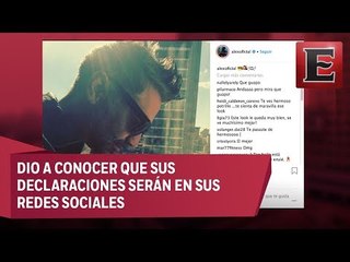 Después del escándalo Alejandro Fernández cambió de look