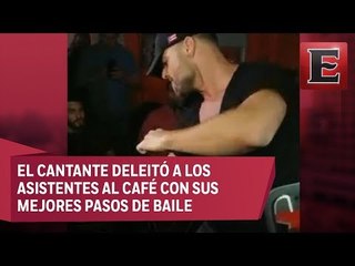 Ricky Martin sorprende en San Juan con su baile