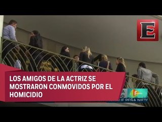Celebridades acompañan a Sharis Cid en el funeral de su amado