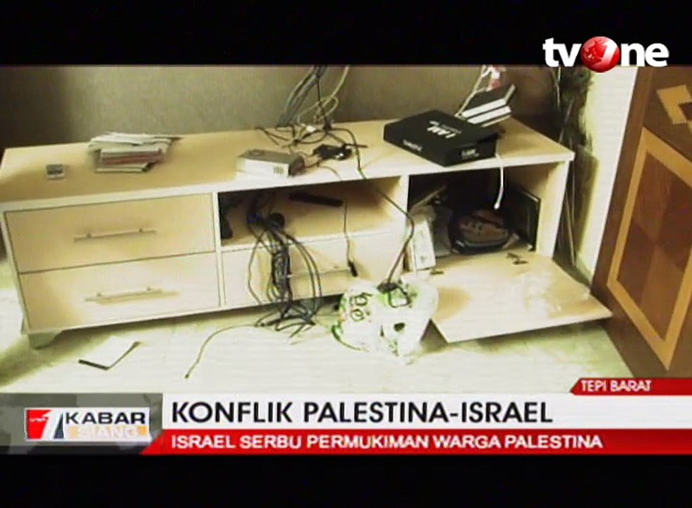 Militer Israel Serang Pemukiman Palestina