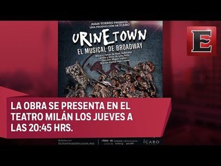 Miguel Septién presenta la comedia musical 'Urinetown'