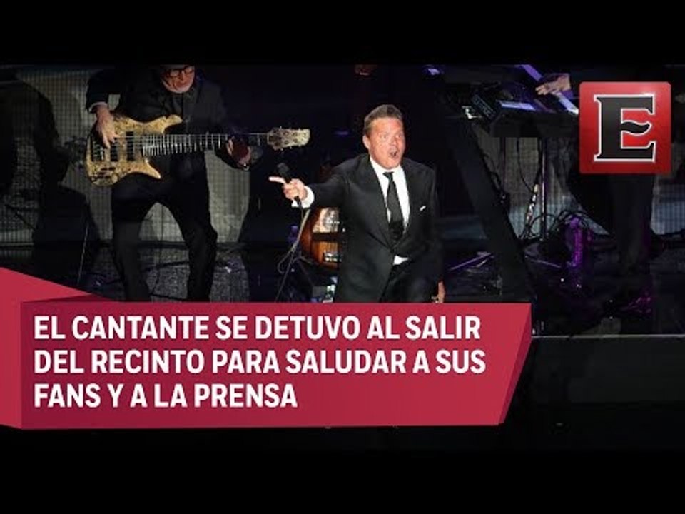 Luis Miguel regresa con éxito al Auditorio Nacional
