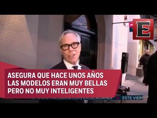 Tommy Hilfiger llama poco inteligentes a modelos de la vieja escuela