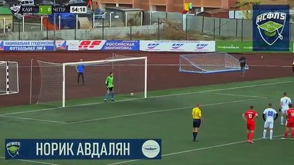 Penalty avec un salto arrière