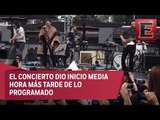 Zoé presentó su álbum 'Aztlán' a las afueras del Metro Insurgentes