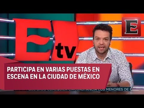 Mario Alberto Monroy habla de sus proyectos de teatro