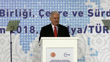 TBMM Başkanı Yıldırım: 'Küresel ısınma artık teorik bir tartışma olmaktan çıkmıştır' - ANTALYA