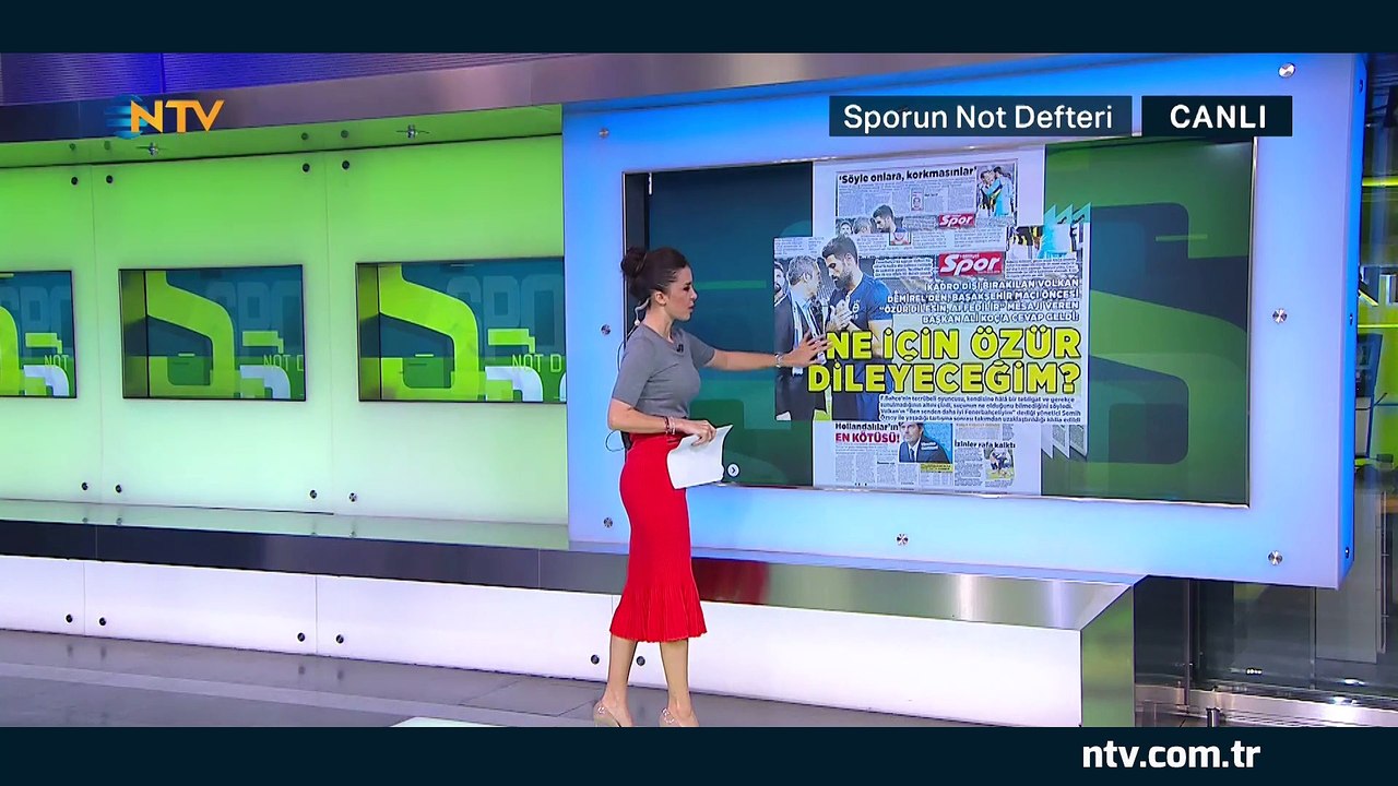 Sporun Not Defteri 9 Ekim 2018