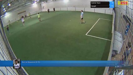 But de Maxence (6-11) - Carmel Team Vs Ligugé - 08/10/18 19:00 - LIGUE 1 - Poitiers Game Parc