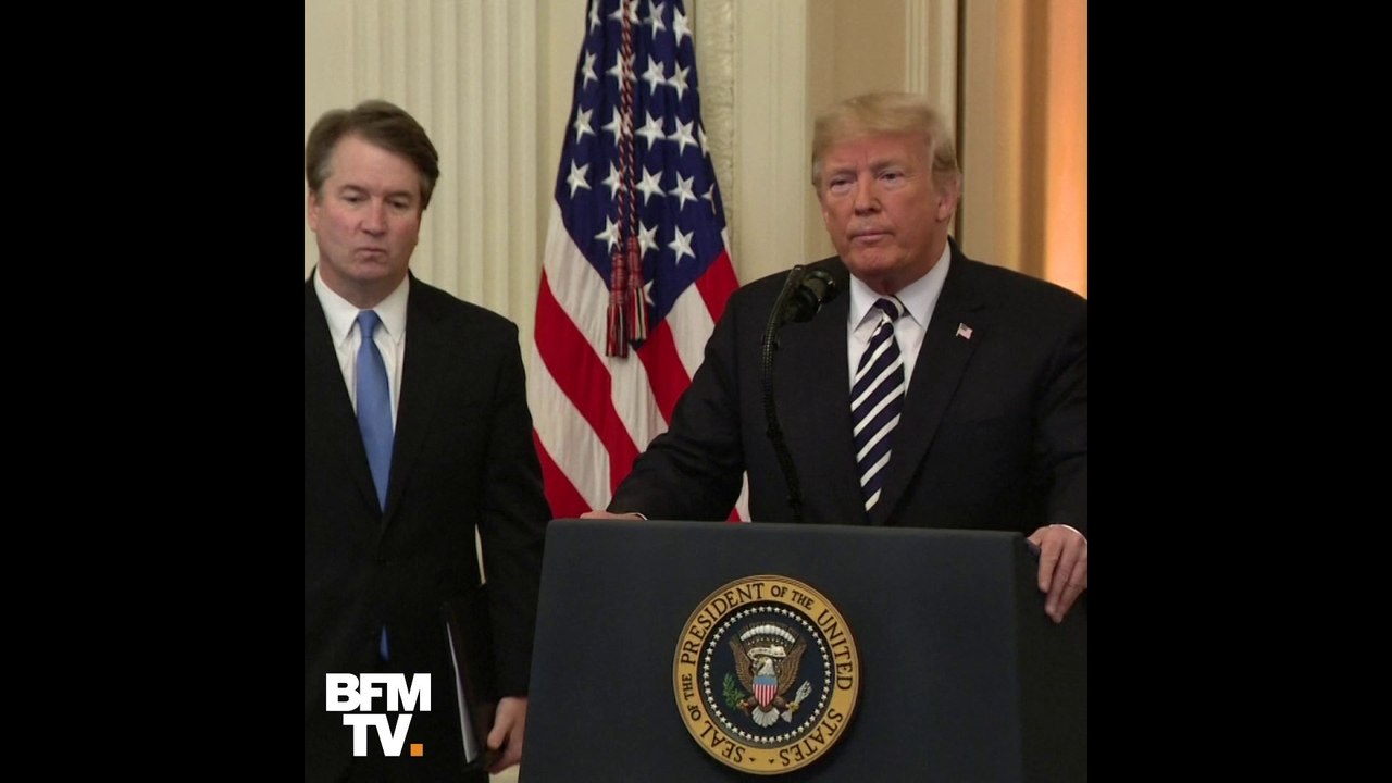 Donald Trump s'excuse auprès du juge Kavanaugh pour "la peine qu'il a enduré"