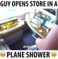 $21,000 FIRST CLASS AIRLINE SEAT...TURNED INTO A STORE ✈️✈️✈️LIKE & SHARE :)Get your merch HERE: