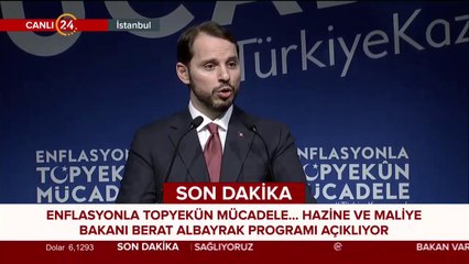 Enflasyonla Mücadele Programı açıklanıyor