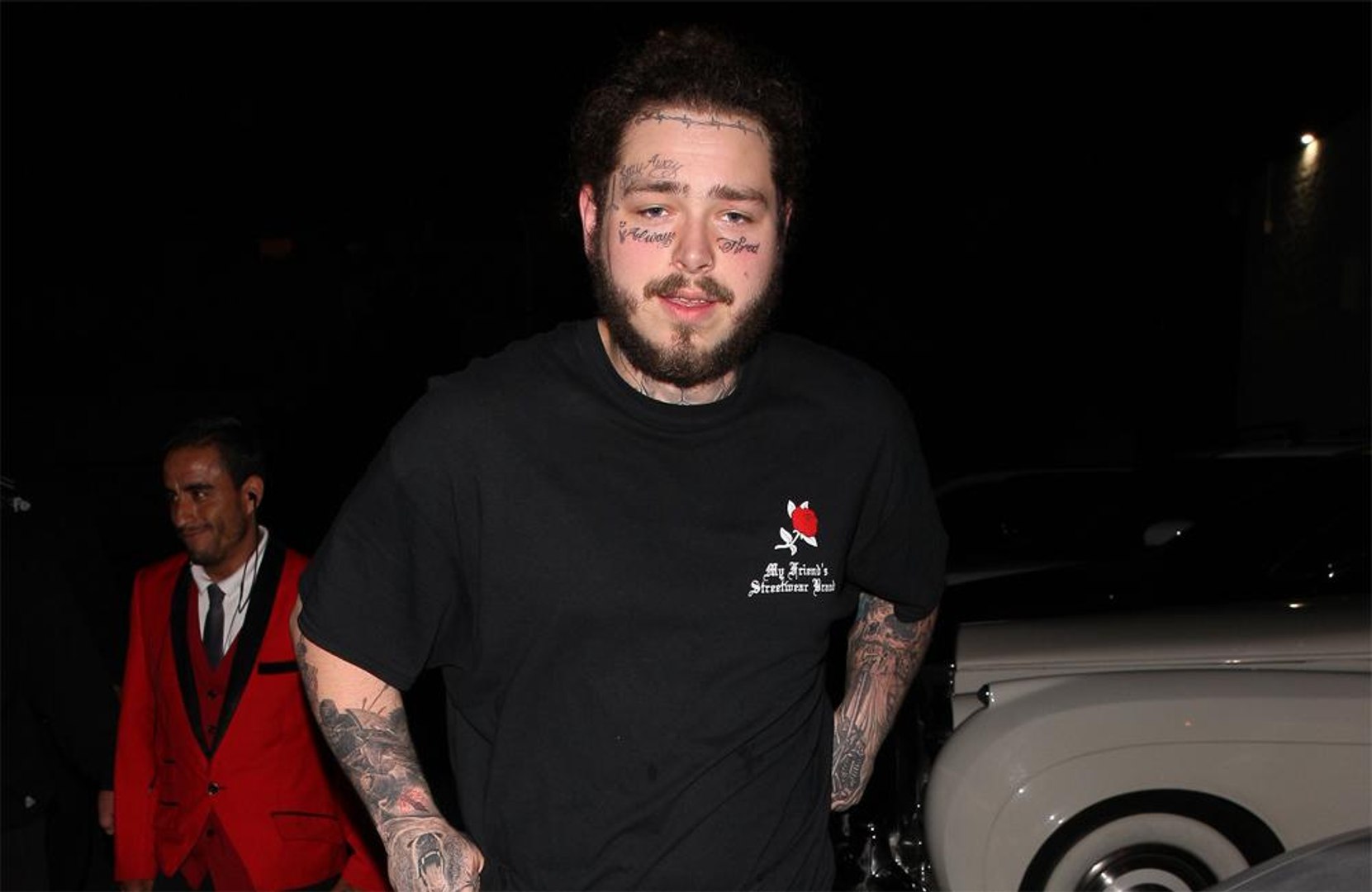 ⁣Post Malone will make acting debut in Mark Wahlberg film