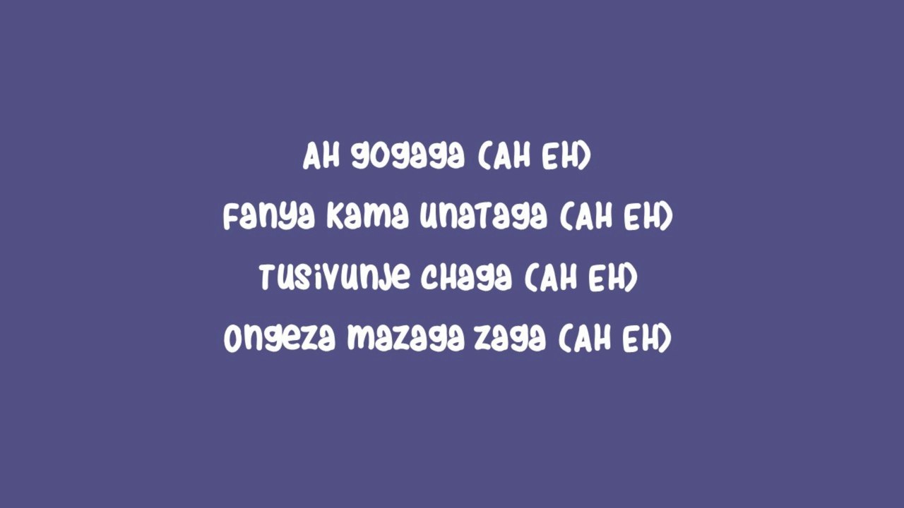 Lava Lava - Gogaga Lyrics