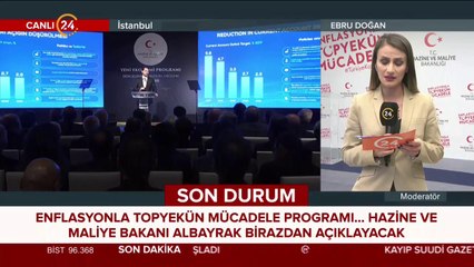 Enflasyonla Mücadele Programı açıklanacak