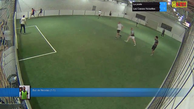 But de Nicolas (1-1) - La poste Vs Les Casses Noisettes - 08/10/18 21:15 - LIGUE 5