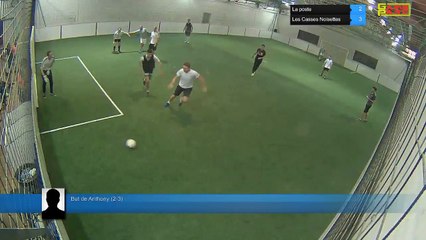 But de Anthony (2-3) - La poste Vs Les Casses Noisettes - 08/10/18 21:15 - LIGUE 5