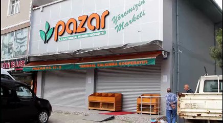 Pazar'da kooperatif market şubesi kapandı Hatırnaz tepki gösterdi