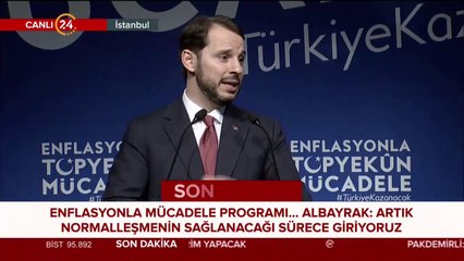 Enflasyonla Mücadele Programı açıklanıyor
