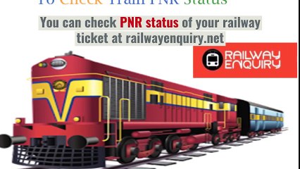 Indian Railway PNR Status