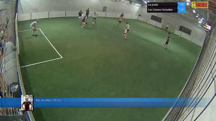 But de Allan (10-11) - La poste Vs Les Casses Noisettes - 08/10/18 21:15 - LIGUE 5