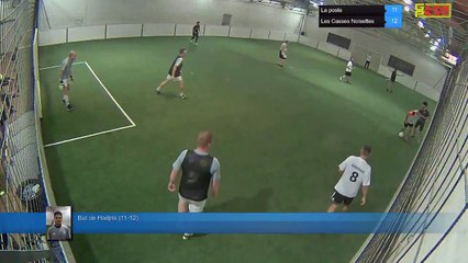 But de Hadjris (11-12) - La poste Vs Les Casses Noisettes - 08/10/18 21:15 - LIGUE 5