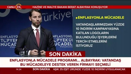 Enflasyonla Mücadele Programı açıklanıyor