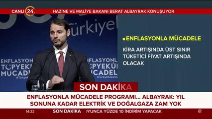 Enflasyonla Mücadele Programı açıklanıyor