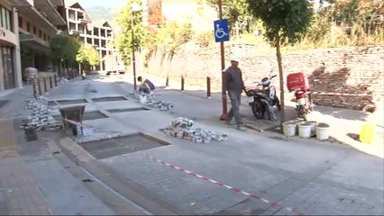 Καρπενήσι: Ξεκίνησε η αποκατάσταση των φθορών της ανάπλασης