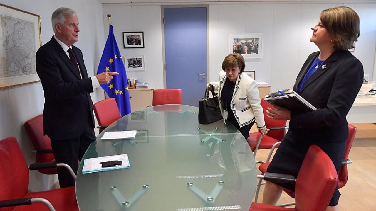 Brexit: Barnier trifft widerspenstige nordirische Politiker