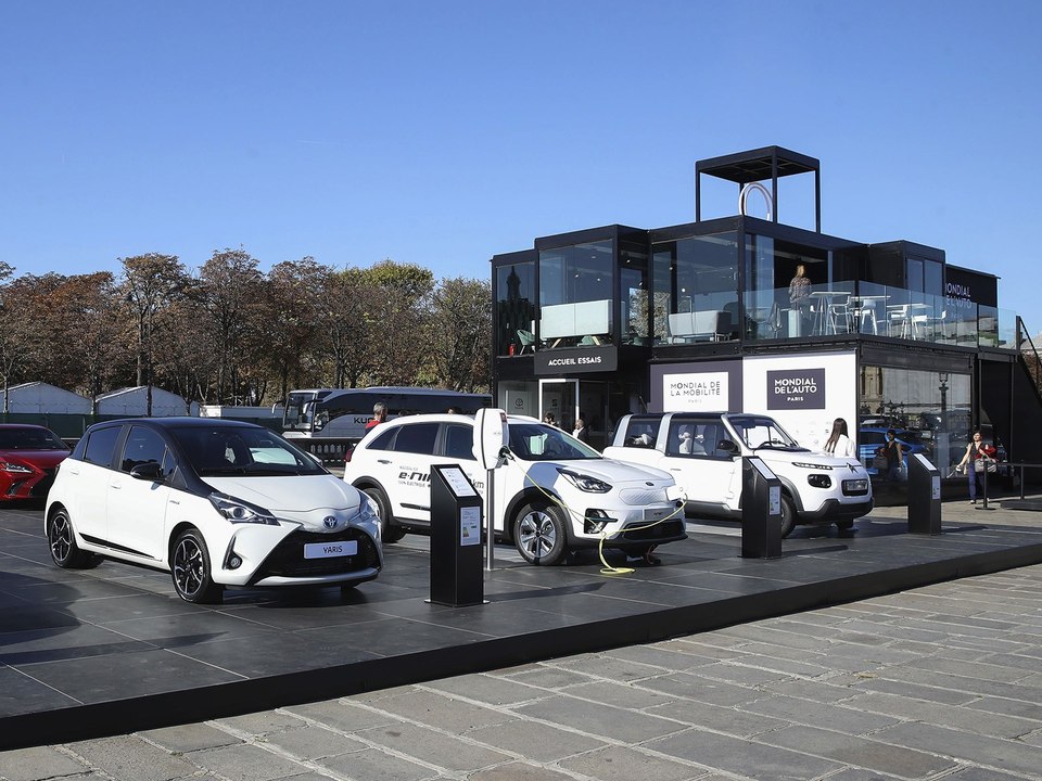 Le centre d'essais du Mondial de l'Auto 2018 en plein Paris