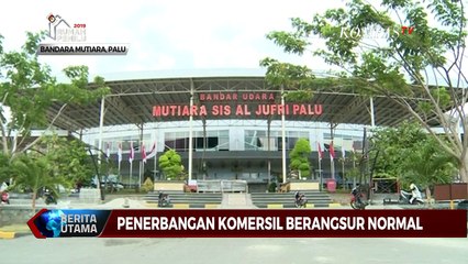 Bandara Sis Al Jufri Kembali Layani Penerbangan Komersil