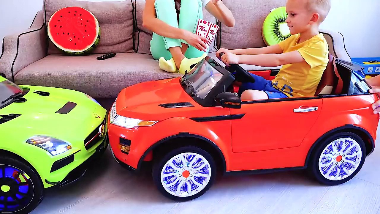 Vlad and Nikita Ride on Toys Cars Family Fun Playtime video Dailymotion