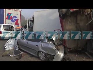 AKSIDENT NE AUTOSTRADEN BEOGRAD NISH, 6 VIKTIMA - News, Lajme - Kanali 7